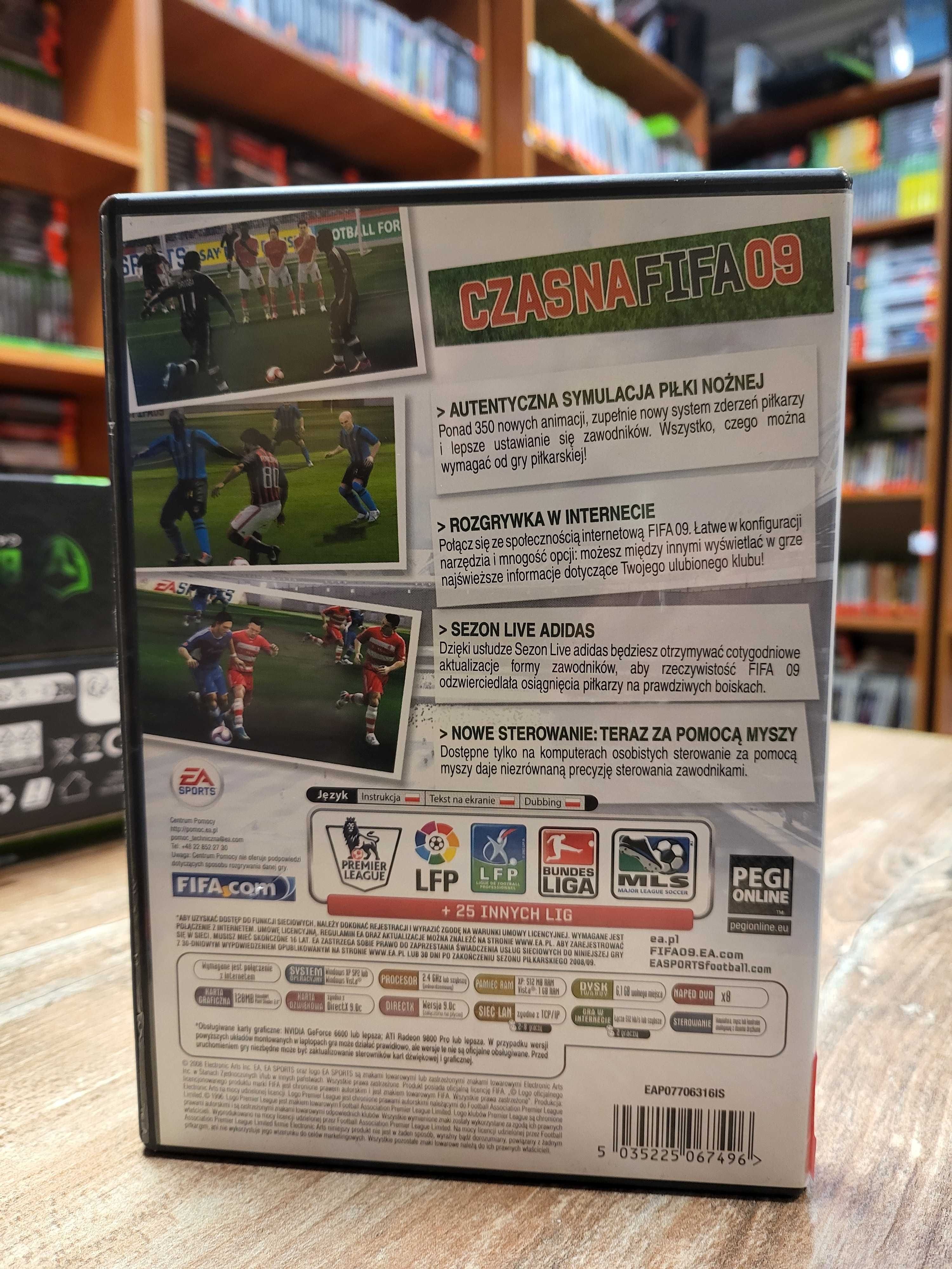 Fifa 09 PC PL DVD PC SklepRetroWWA