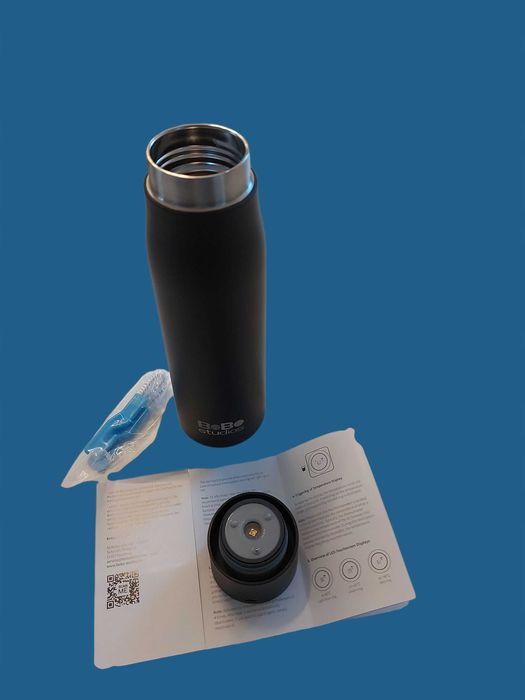 Inteligentna butelka UV-C BoBo Studios 500 ml Black CR10047
