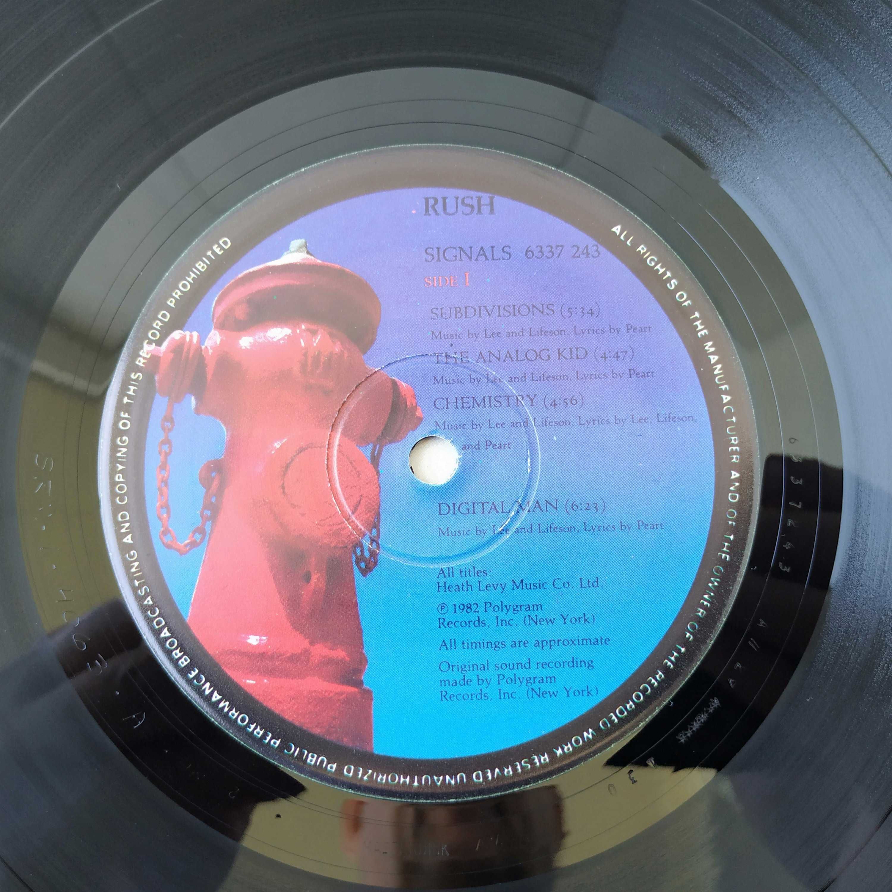 Rush – Signals 1982 1st Press UK Edition