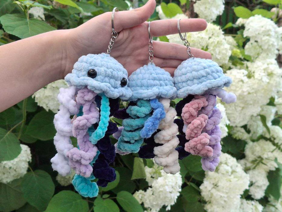 В'язані морські мешканці. В'язані плюшеві іграшки