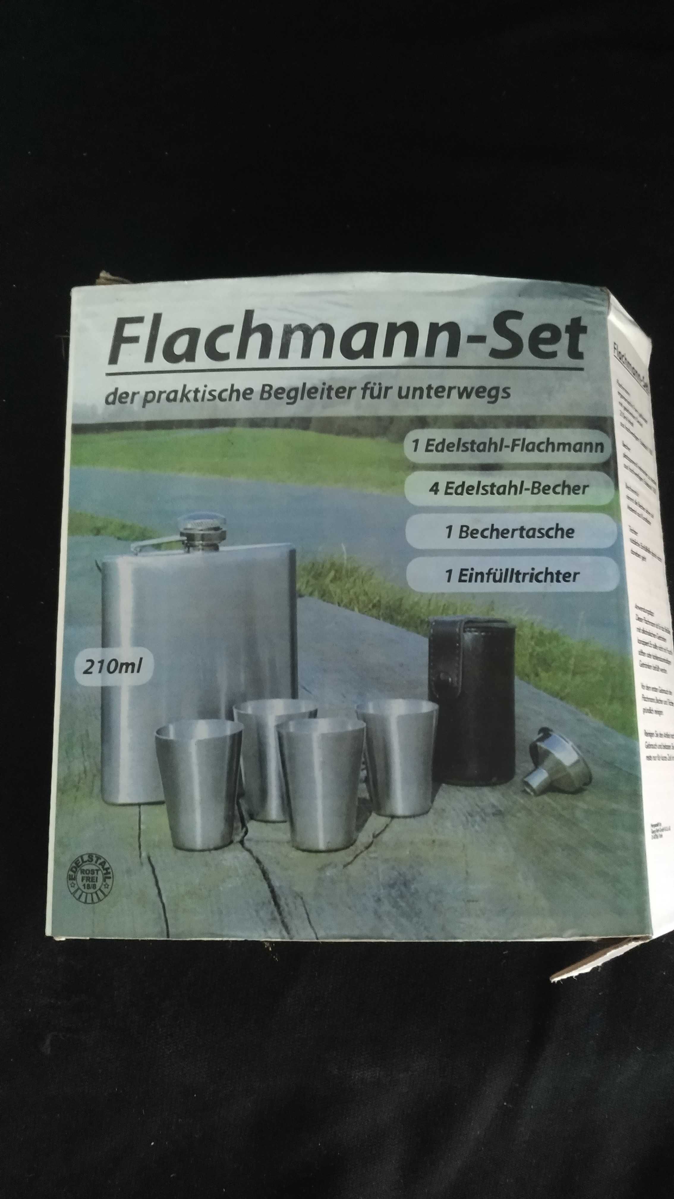 Подарочный набор Фляга набор	Flachmann Set