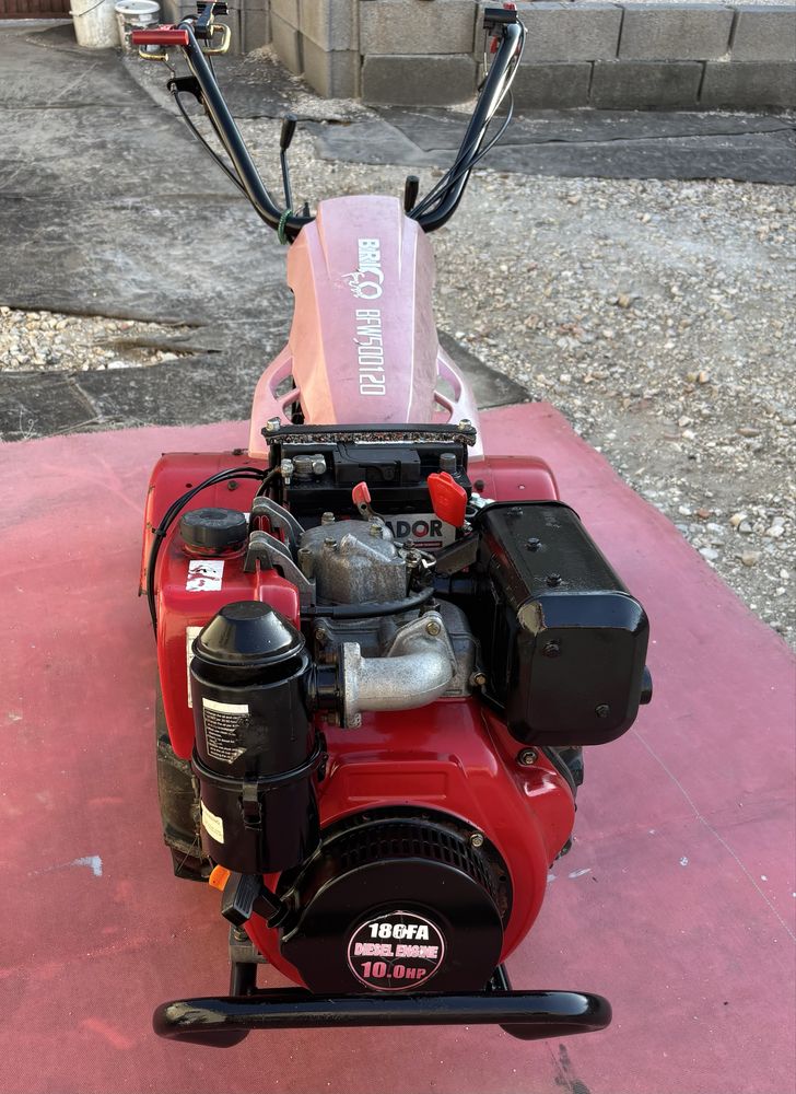 Motocultivador usado diesel bom estado com motor arranque