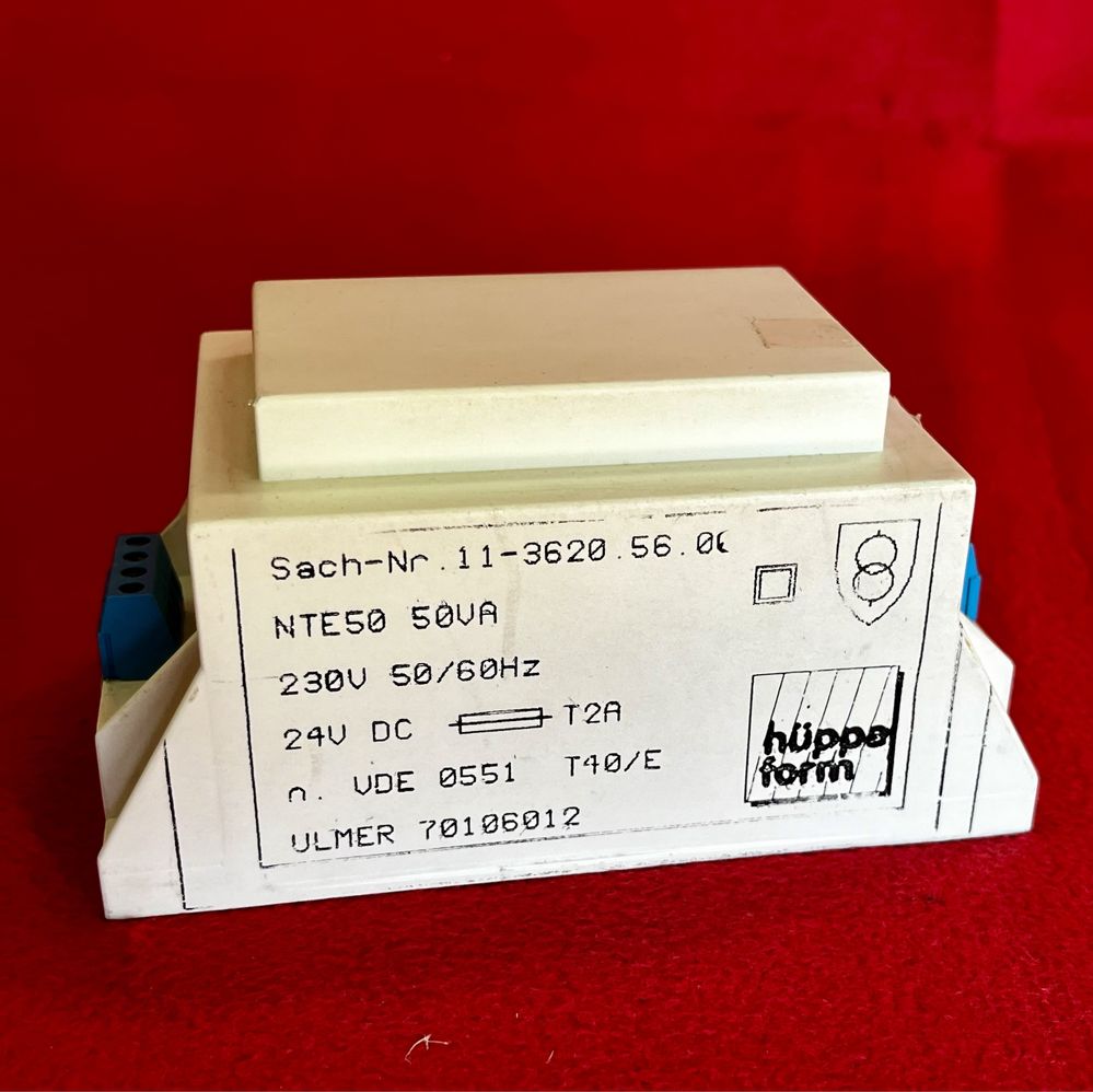 Transformator / zasilacz 230V na 24V DC T2A - ULMER NTE50 50VA