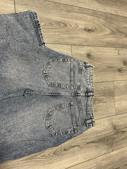 Джинси S рвані  висока посадка