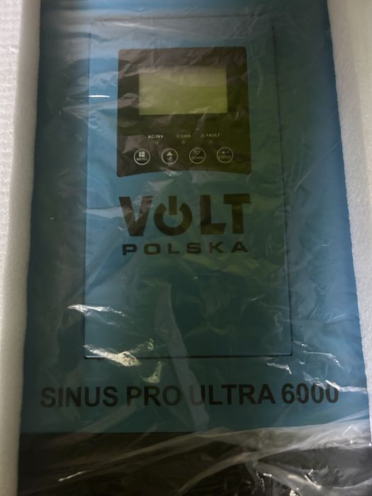 Falownik Inwerter solarny ups 24V sinus pro ultra 6000