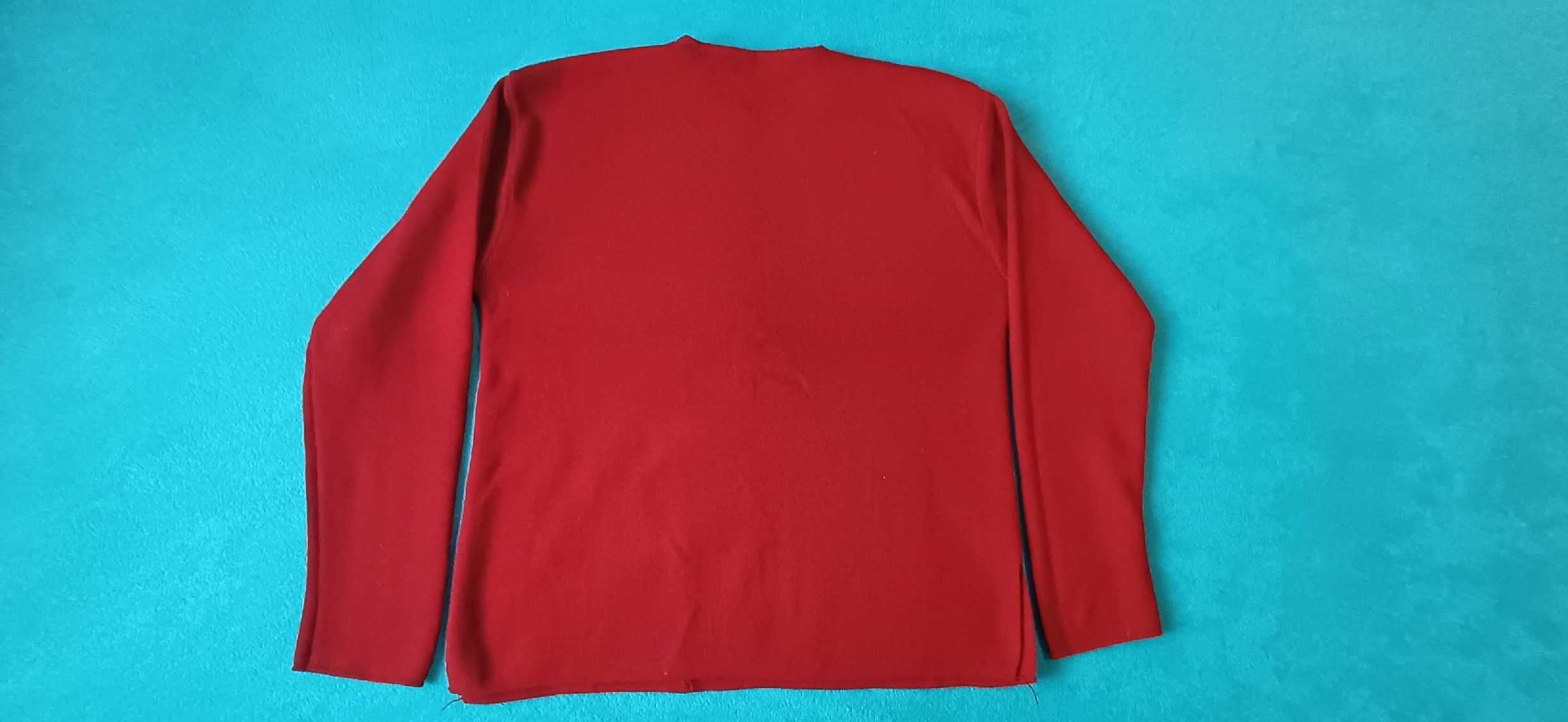 Sweter damski bordowy rozm.L