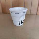 Copos Cerâmica Café, pequeno almoço, Aparência de derretido