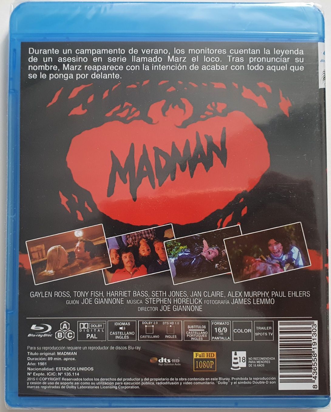 "Madman" blu-ray zagraniczne bez PL