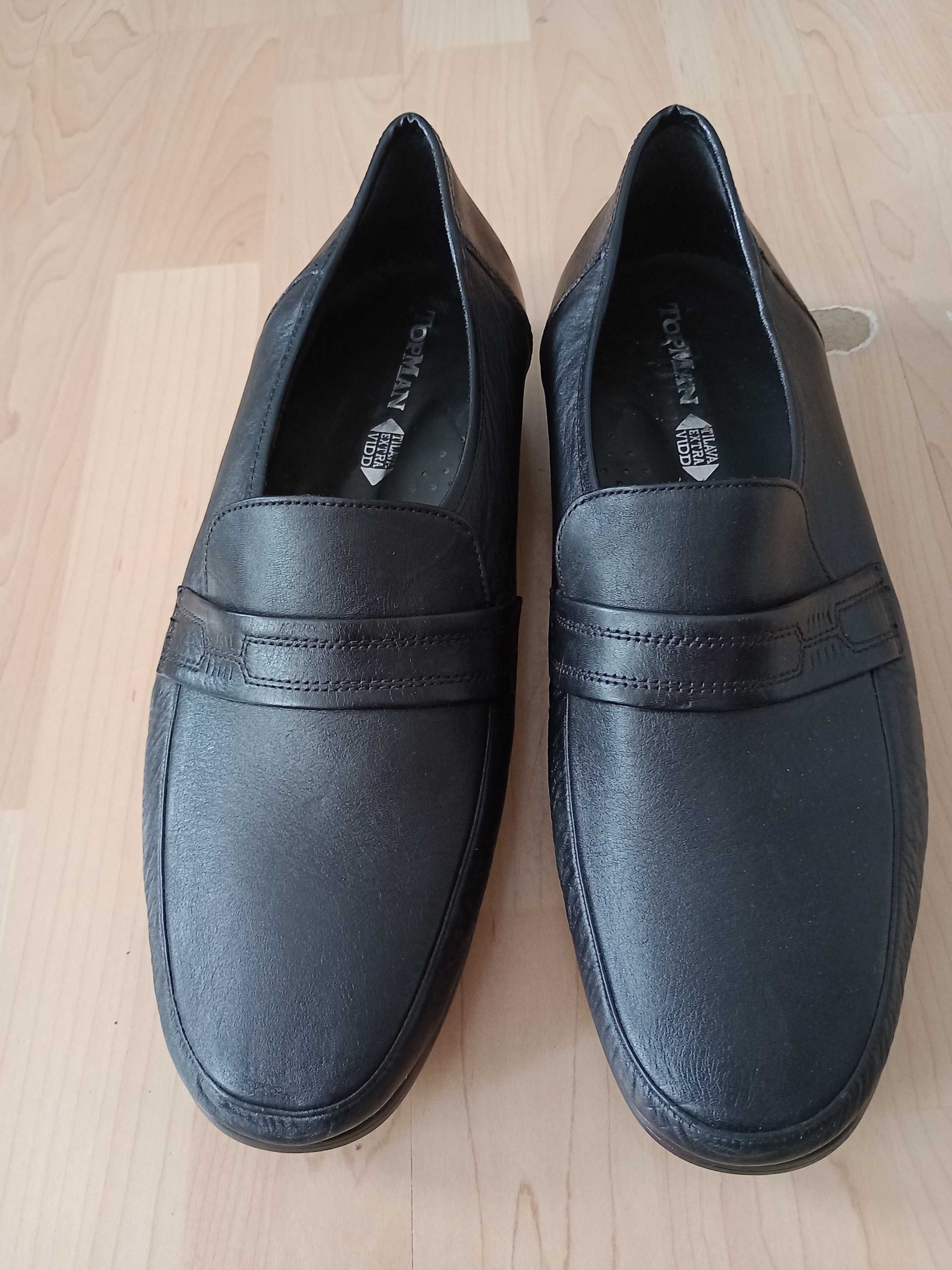 Półbuty buty męskie skórzane Topman rozm 13/47