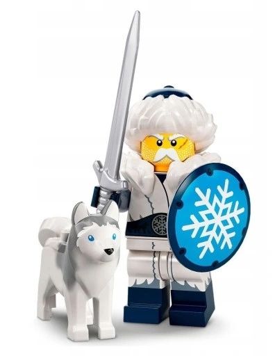 Lego CMF Bat Lord Pasterz z kozą Bard Ork Sokolniczka Rycerka Śnieżny