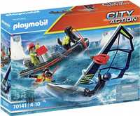 Playmobil City Action 70141 pies ratowniczy surfer ponton