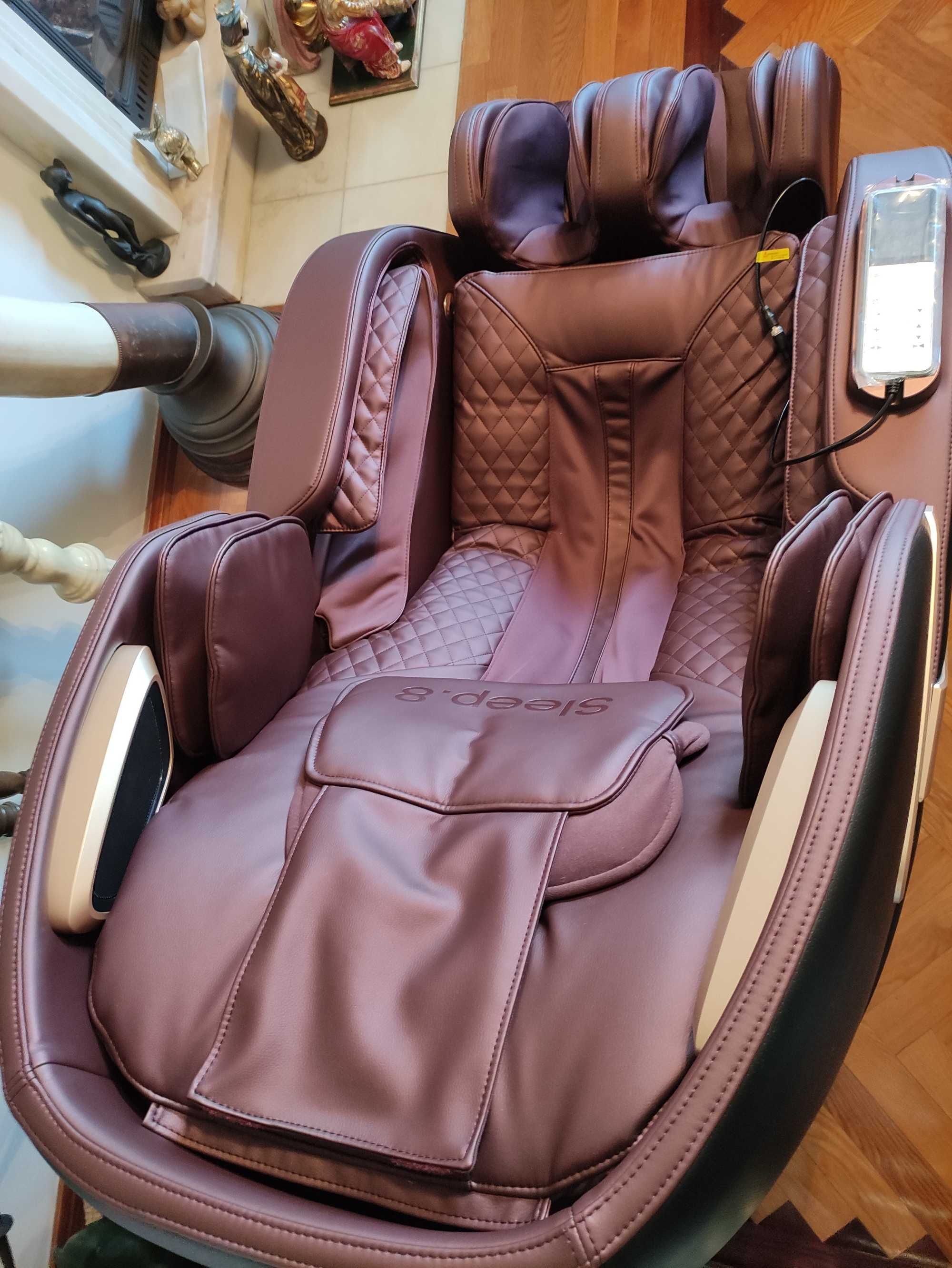 Poltrona / Cadeira de Massagem S8 Smart Jet -Pele sintética