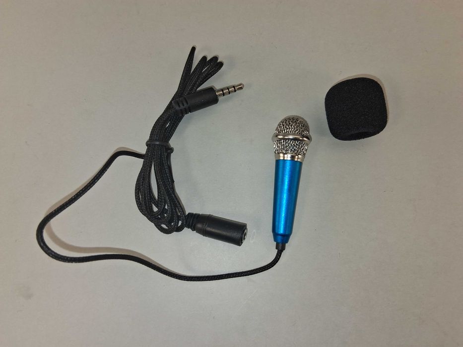 N232 Mini Mikrofon Dynamiczny Jack 3.5mm Do Smartfona Karaoke