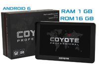 GPS навигатор COYOTE 820 TORR PRO 1Gb/16Gb на Андроид с картами EU TIR