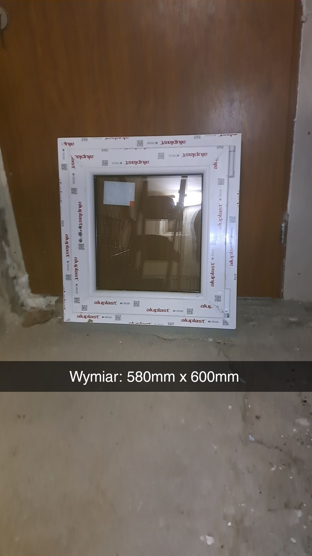 Nowe okno PCV białe