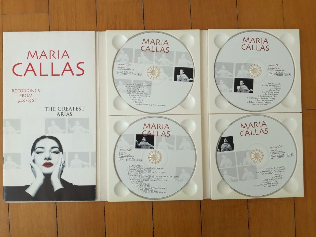 Maria Callas 4 CD-set