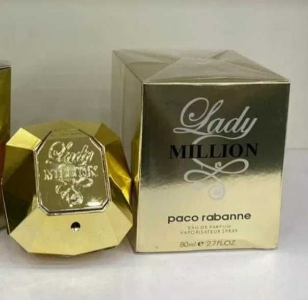 Paco Rabanne Lady Million 80ml EDP ZAFOLIOWANE perfumy damskie