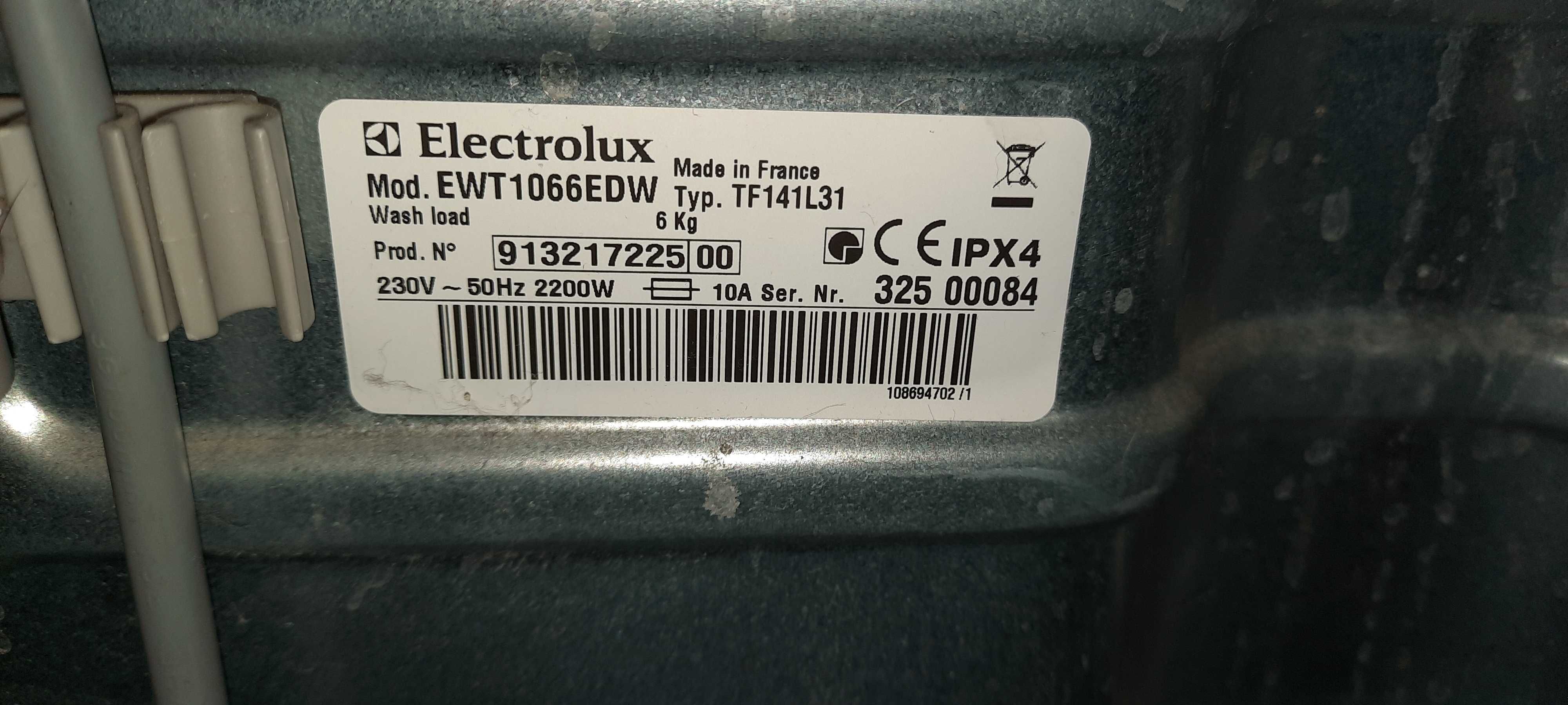 Модуль управління /плата пральної машини Electrolux 1000rpm EWT1066EDW