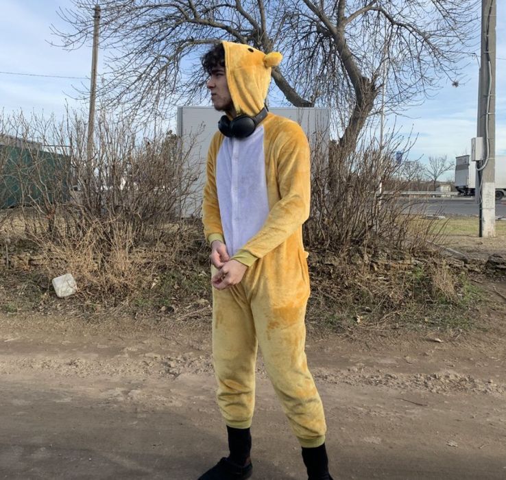 Костюм Кігурумі тигр ведмідь 46 розмір кигуруми