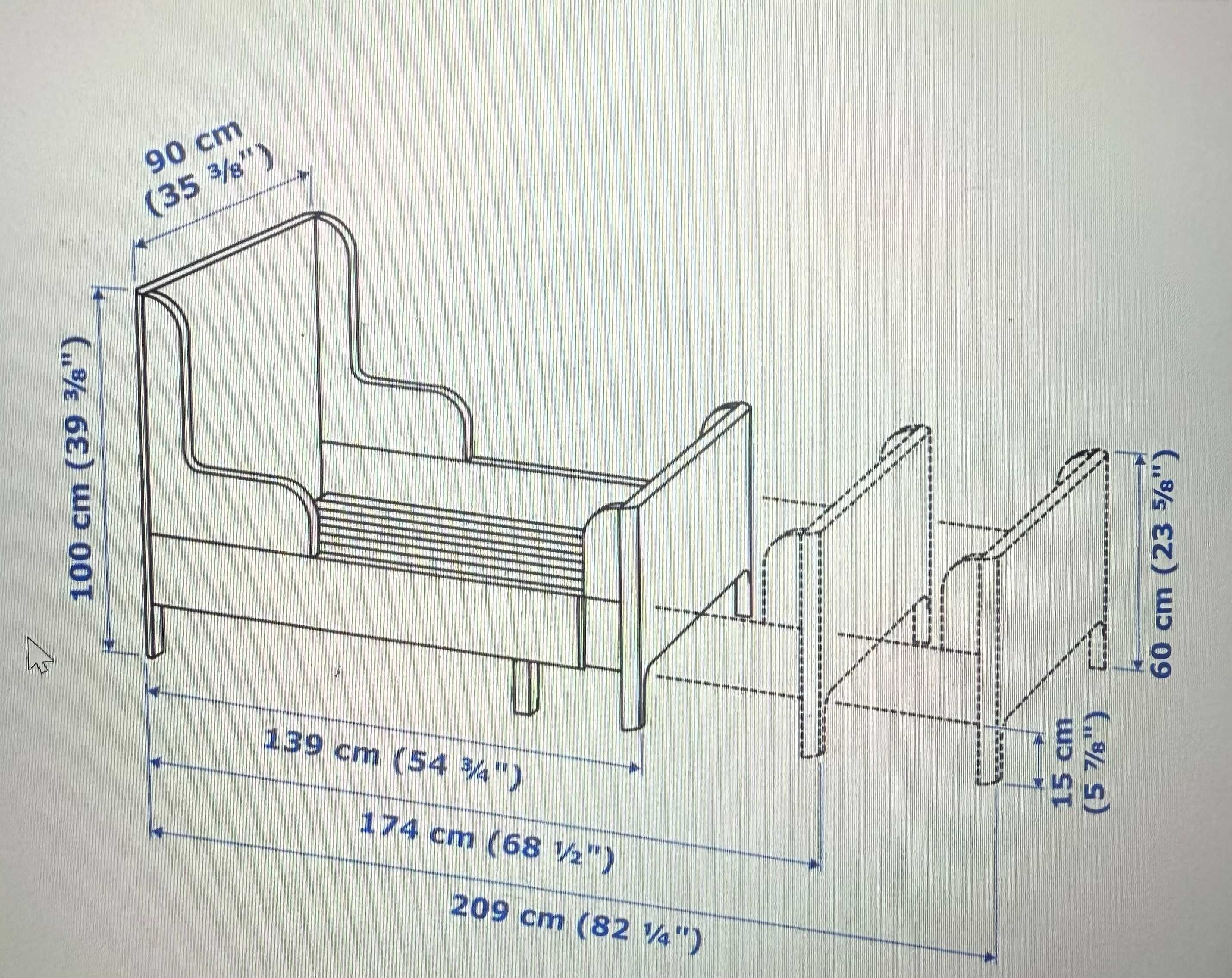 komplet mebli IKEA