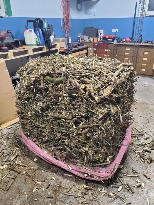 Gałęzie Zrębka Mix 1m3 Dziki Bez Olcha