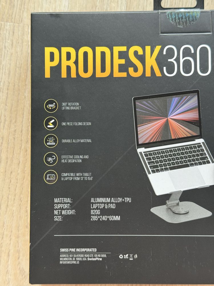 Panzer Shell Prodesk 360 podstawka statyw stand na laptopa