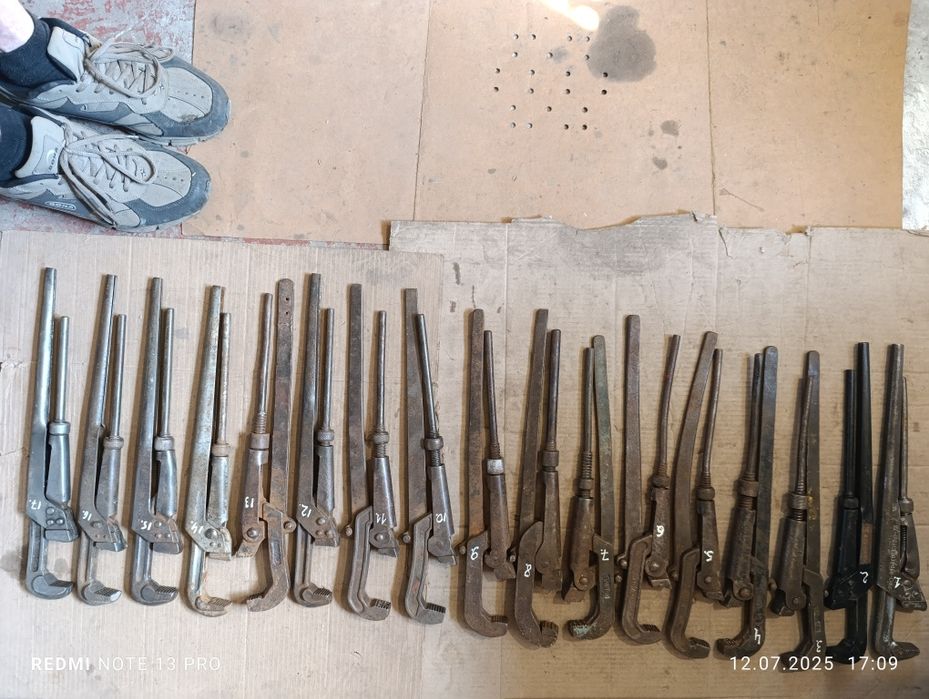 КРТ #2, ключ газовий, трубний, разводной