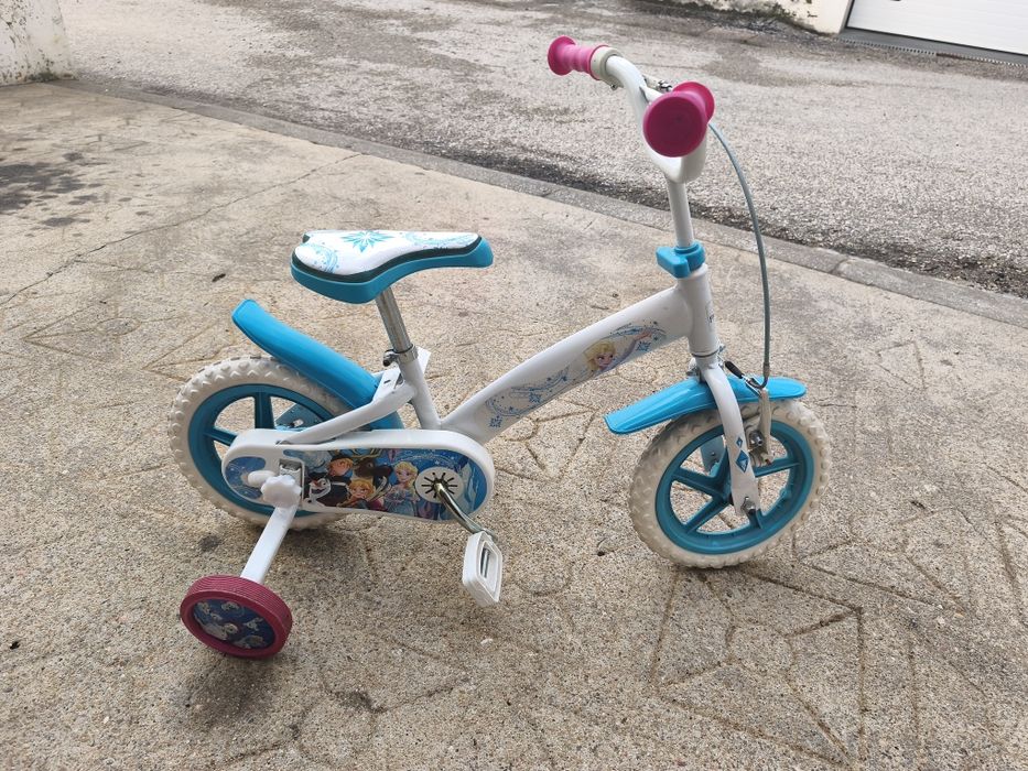 Bicicleta Frozen 3 a 5 anos