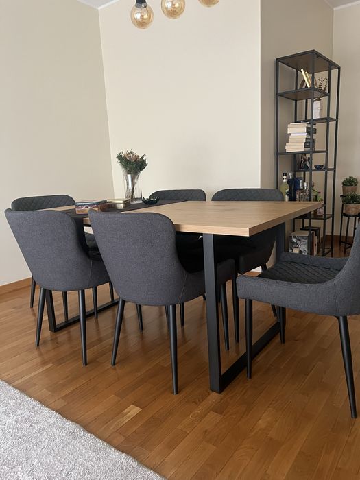 Conjunto Mesa + 6 Cadeiras