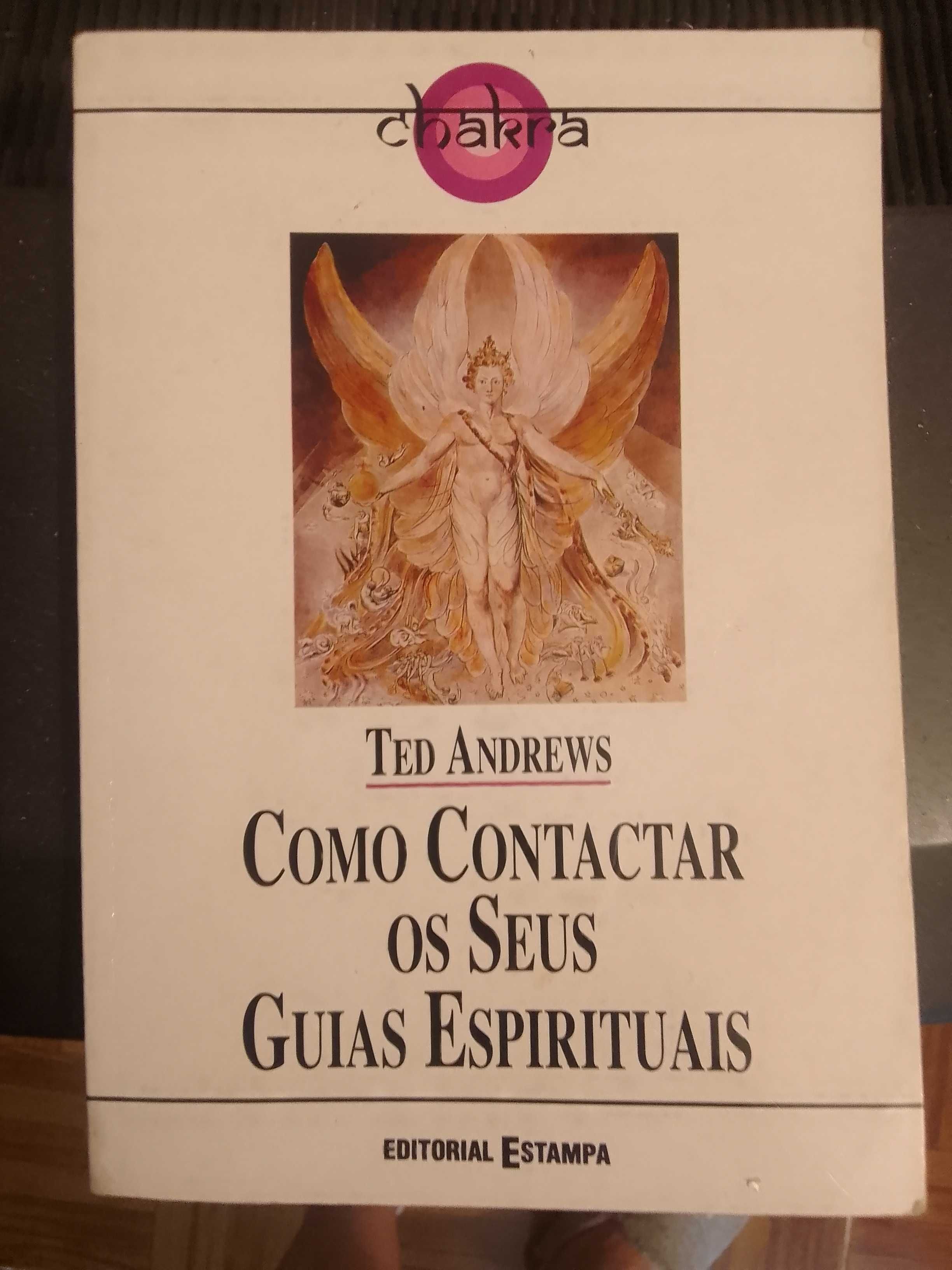 Livro "Como contactar com os seus guias espirituais" de Ted Andrews.