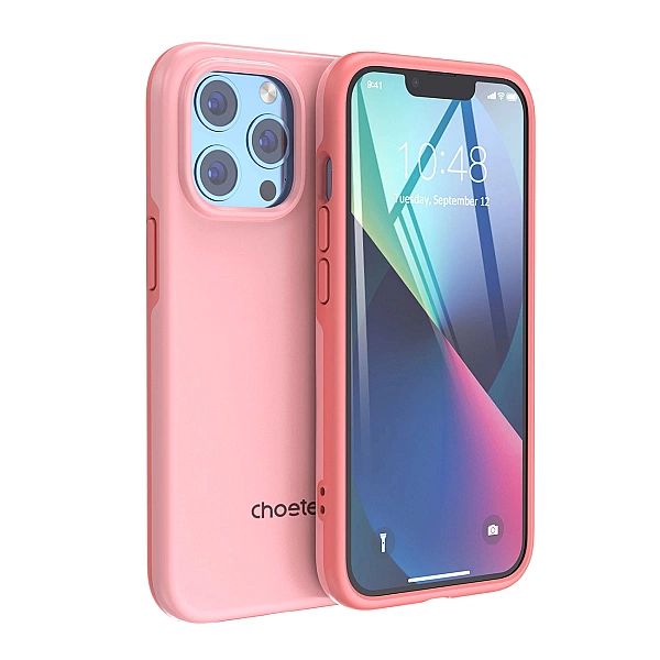 Choetech MFM Anti-drop case etui Made For MagSafe do iPhone 13 Pro róż