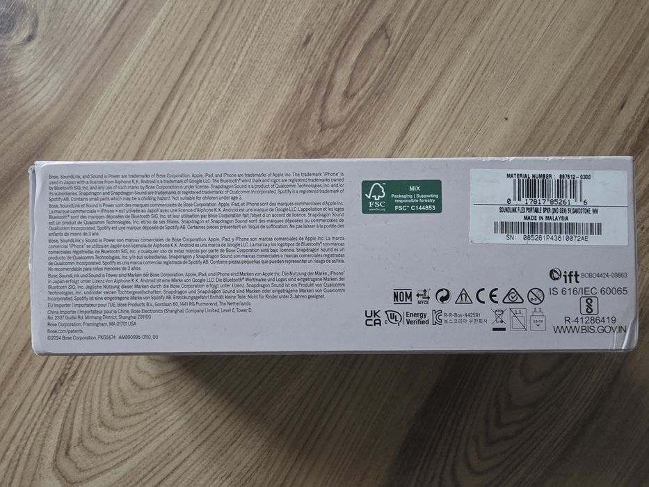 Głośnik BOSE Bluetooth Bose SoundLink Flex 2.generacji