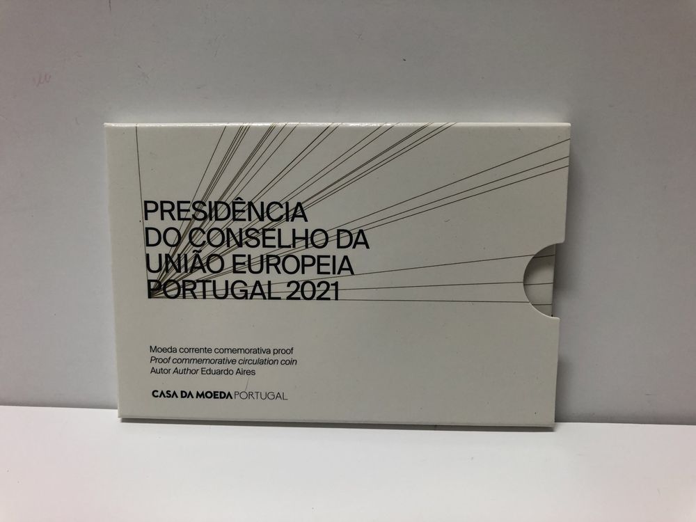 Moeda 2€ Proof Presidência do Conselho da UE