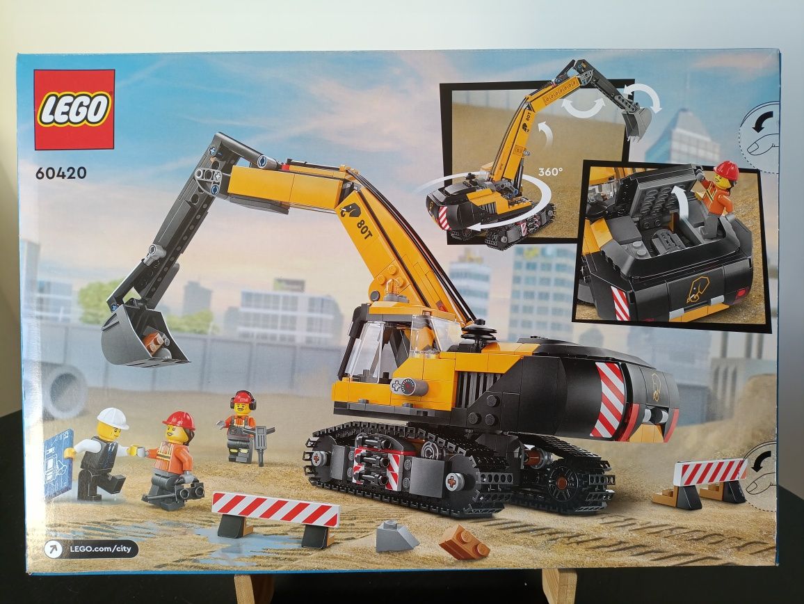 Lego City Escavadora de Construção 60420