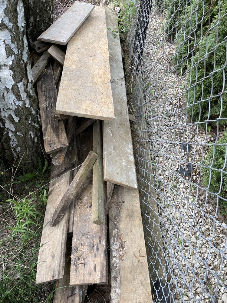 Drewno po budowie