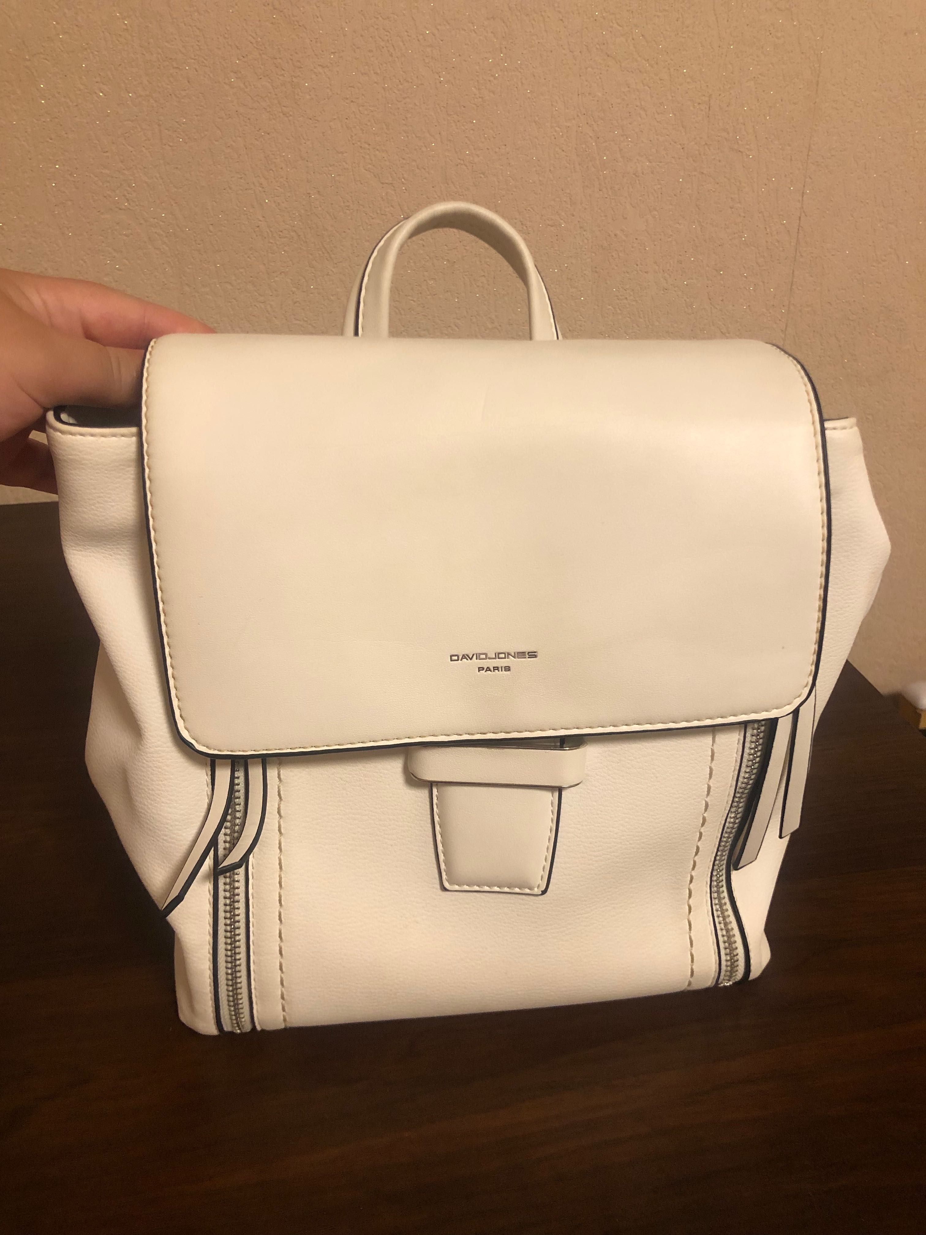 Рюкзак сумка жіночий білий