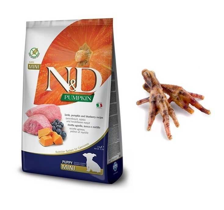 Farmina N&D Pumpkin Mini Puppy lamb blueberry 2,5 kg