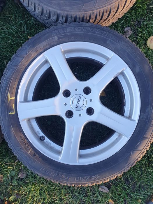 Koła zimowe 6mm 4x108 195/55/16 Peugeot 208 Citroen c3 zimówki alufelg