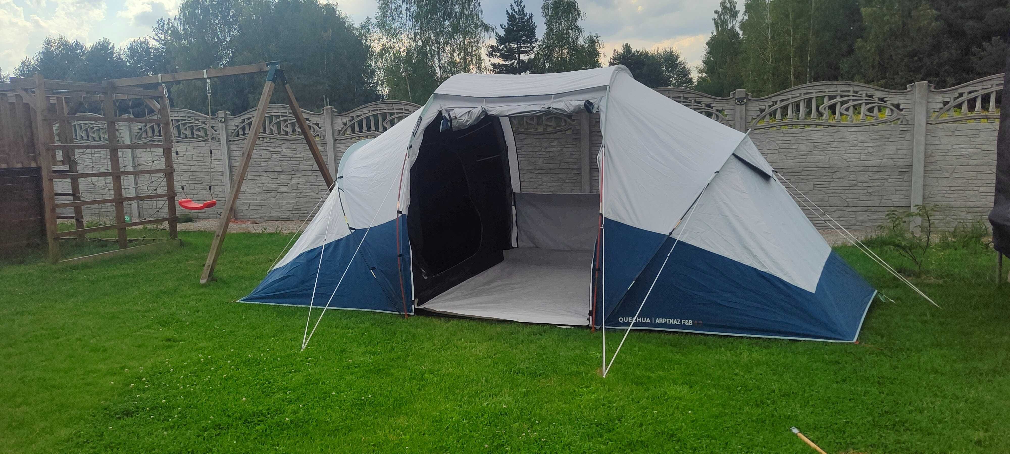 Wynajem namiot turystyczny Quechua Air Seconds 5.2 F&B Wypożyczalnia