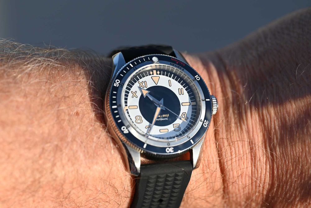 zegarek Tandorio – mechanizm Seiko NH35A szafir, ceramika, 20ATM,