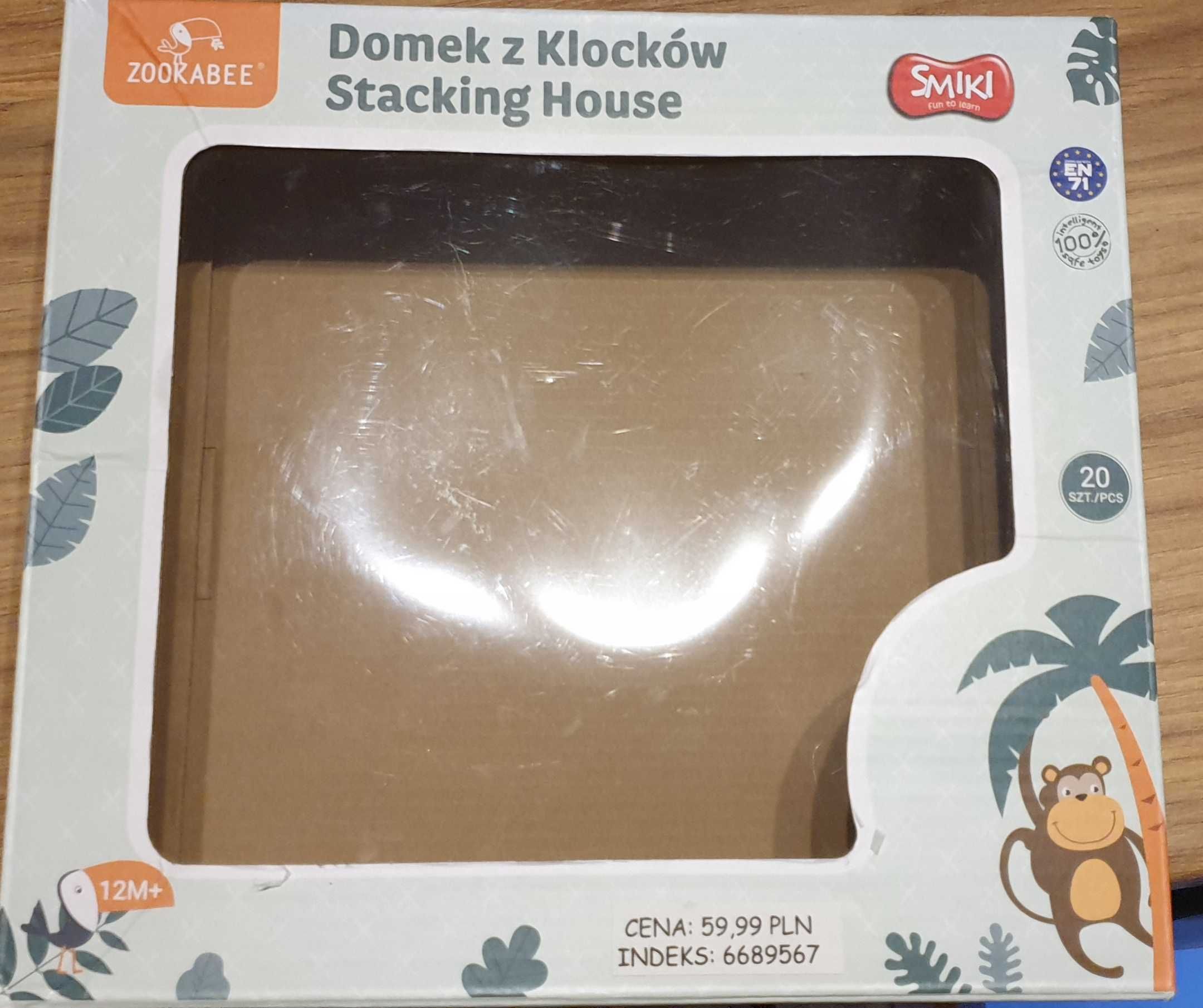 Domek z klocków Smiki