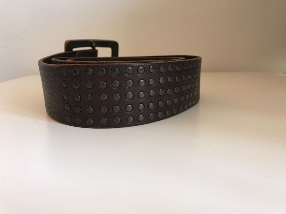 Cinto castanho 100% pele