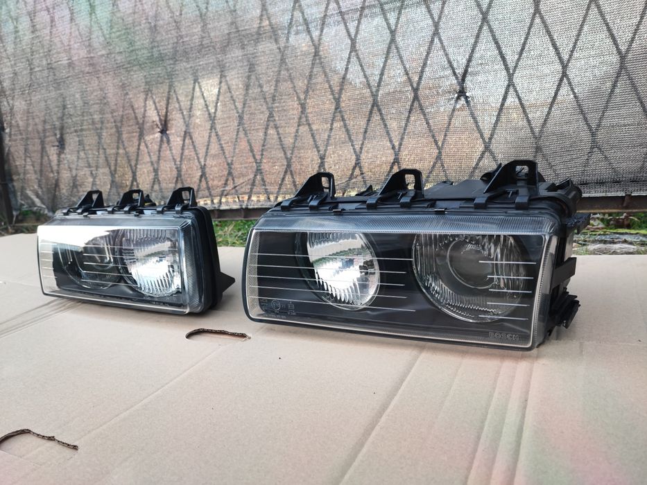 BMW E36 Lampy Bosch Soczewka NOWE Szkła Regeneracja Reflektory piękne