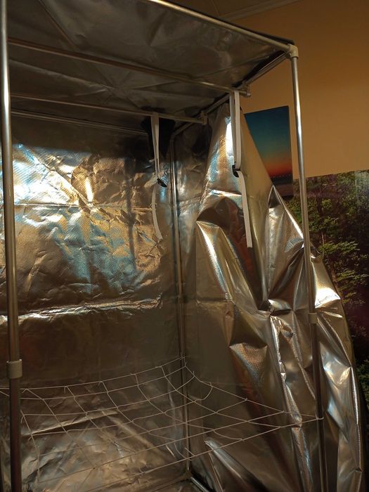 Growbox 90x90x180 tytoń zioła warzywa mylar cbd thc szklarnia foliak
