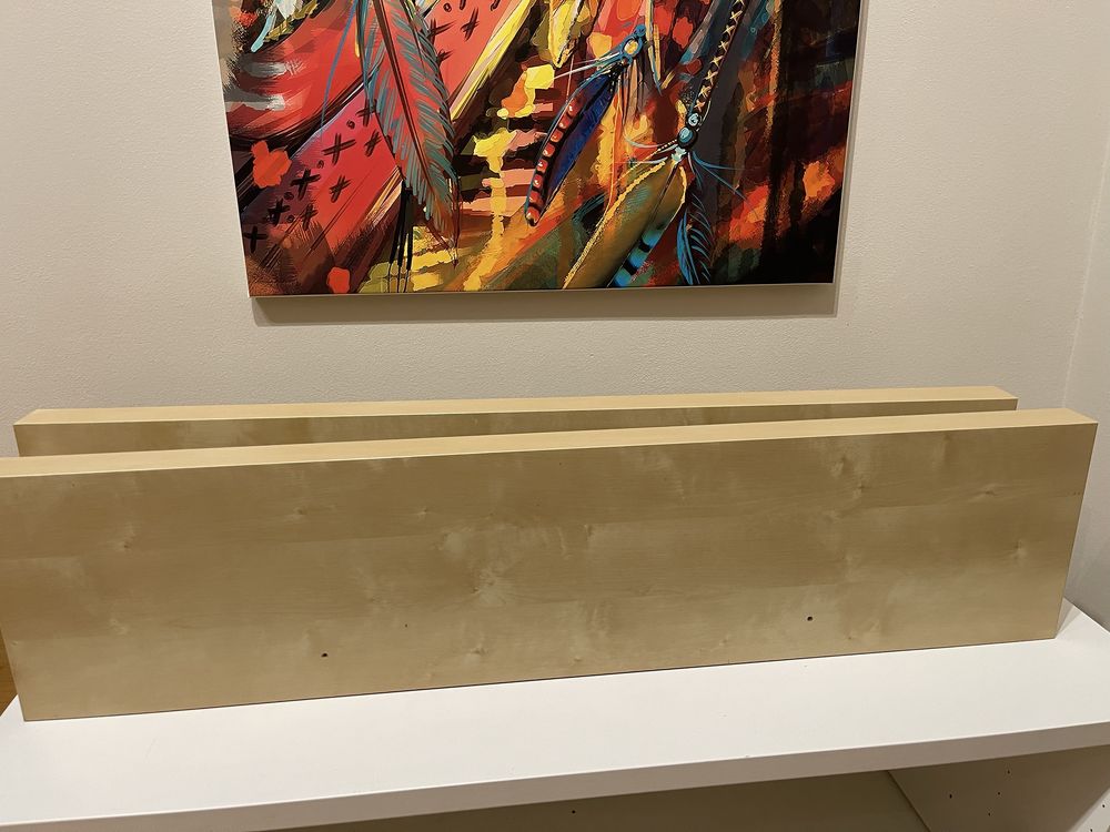 Półka ścienna LACK, kolor brzoza, 110x26 cm, ikea