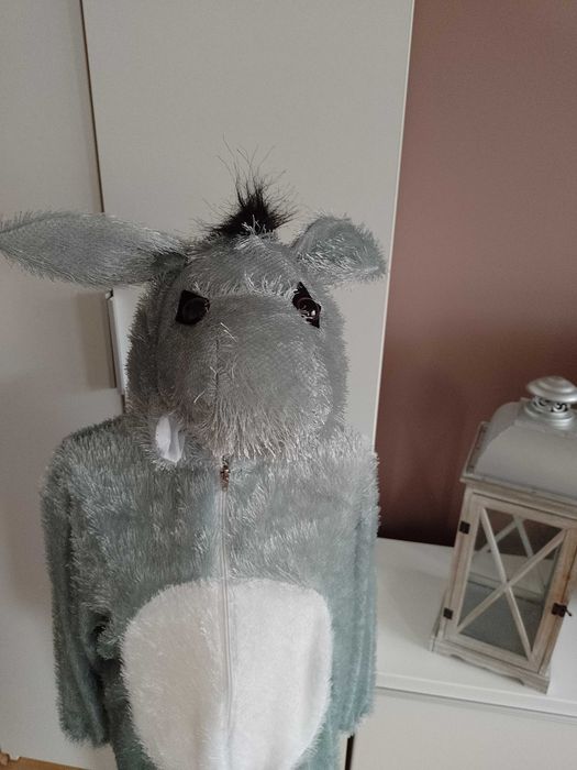 NOWY strój karnawałowy OSIOŁ OSIOŁEK kostium jasełka 122/134 (276)