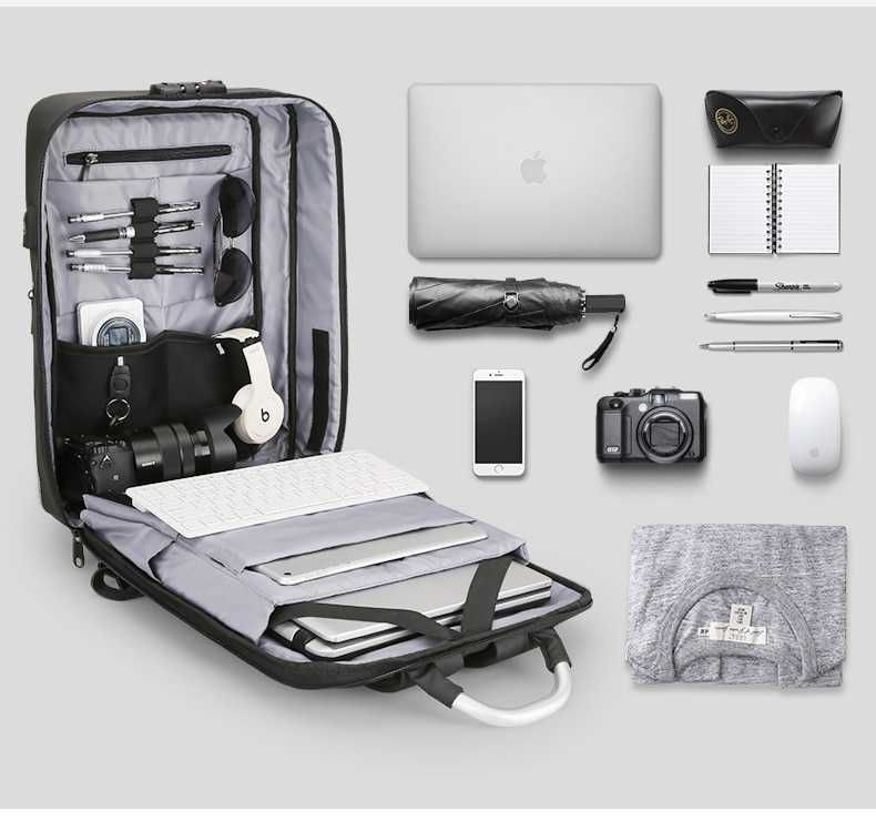 Plecak/walizka na laptopa z ładowaniem USB NOWY