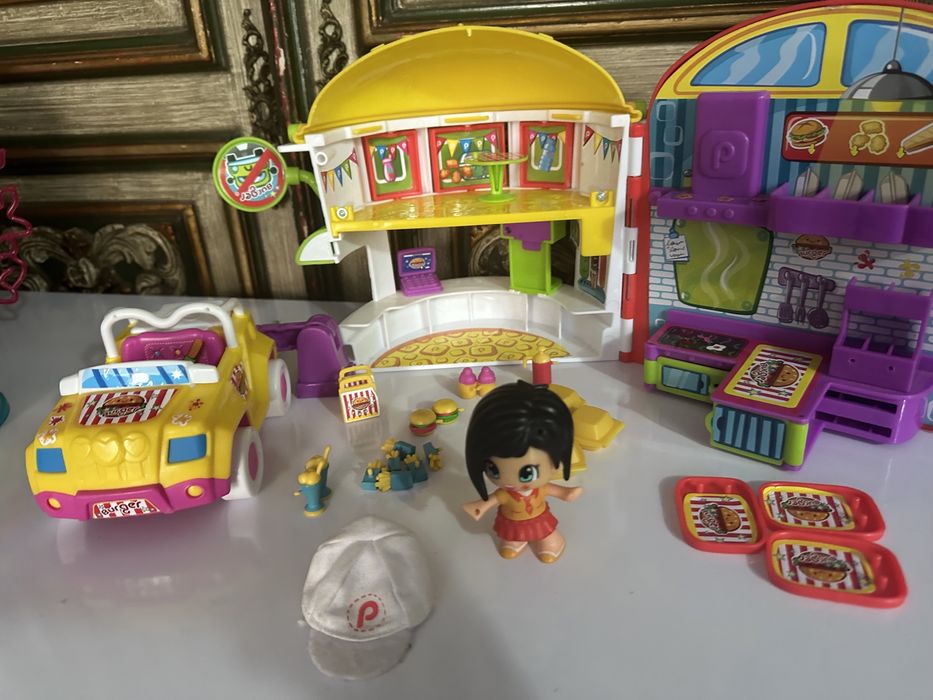 Pinypon hamburgueria e carro