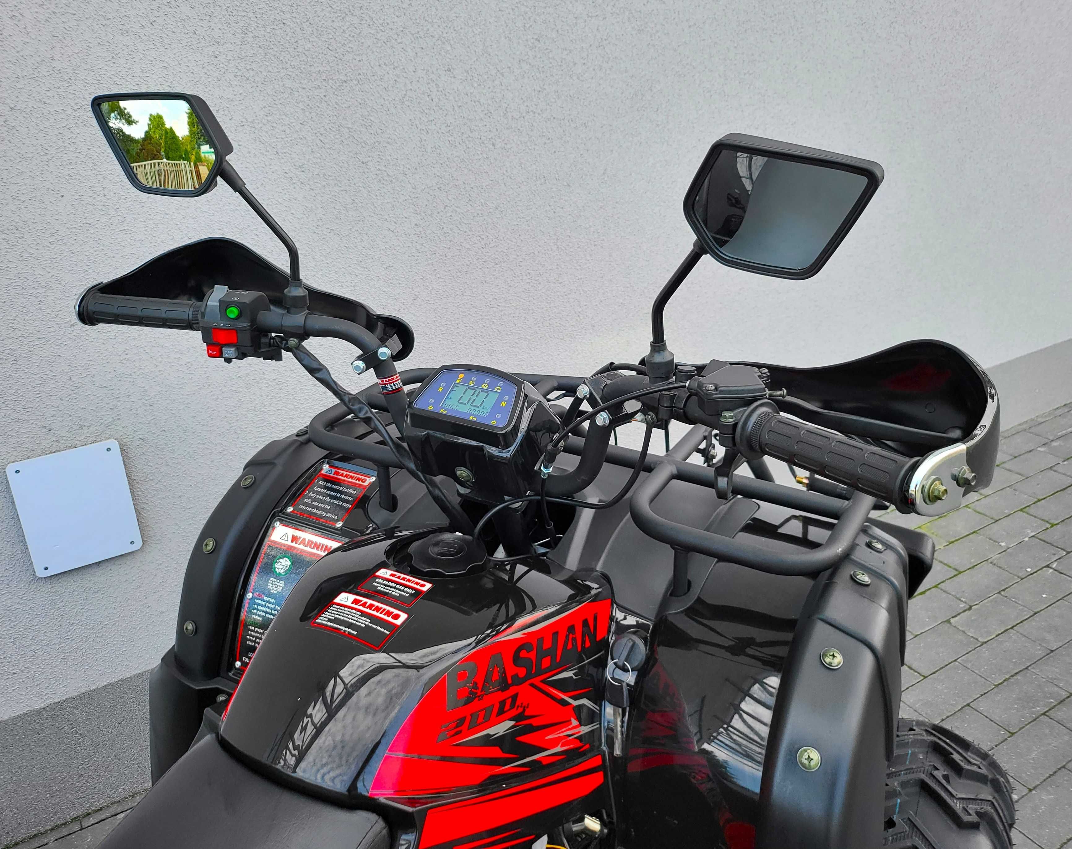 DOSTAWA GRATIS !! Quad Bashan 200cc Homologacja 2 osobowa, automat