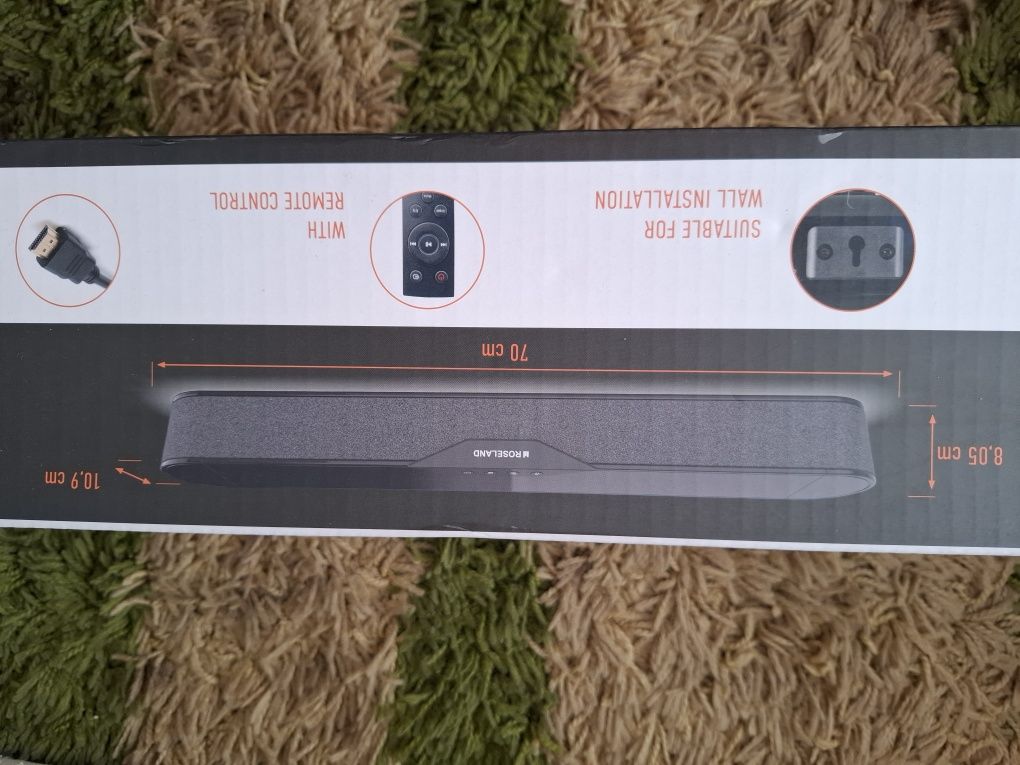 Nowy Soundbar stereo 2.0 RS-910, Bluetooth
